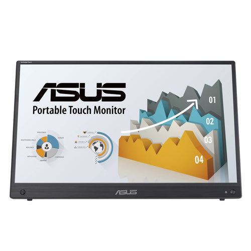 ASUS ZenScreen MB16AMTR Computerbildschirm 39,6 cm (15.6") 1920 x 1080 Pixel Full HD LCD Touchscreen Schwarz