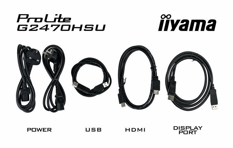 iiyama G-MASTER G2470HSU-B6 Computerbildschirm 60,5 cm (23.8") 1920 x 1080 Pixel Full HD LCD Schwarz