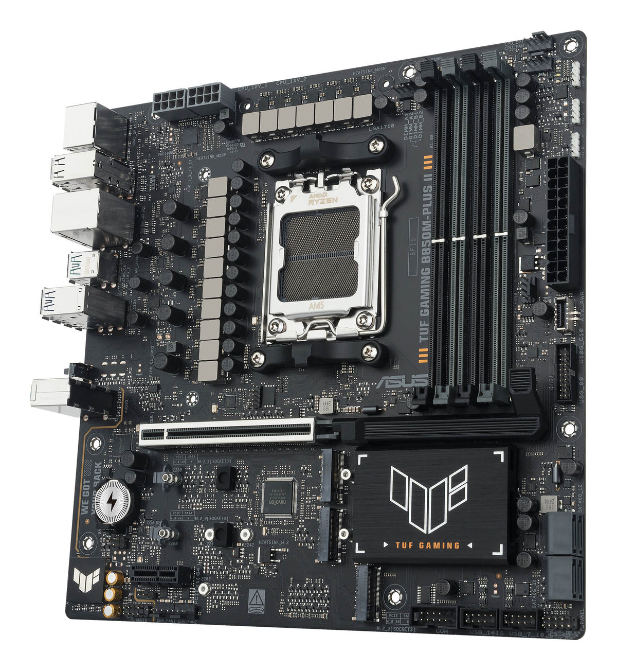 ASUS TUF GAMING B850M-PLUS II AMD B850 Sockel AM5 micro ATX
