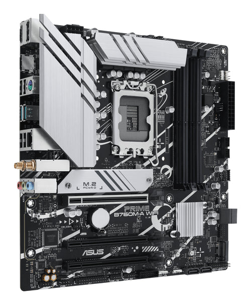 ASUS PRIME B760M-A WIFI S1700/DDR5/2xHDMI-1xDP/µATX Optional: 1x COM. 1x LPT