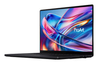 ASUS ProArt P16 H7606WX-SE090X AMD Ryzen AI 9 HX 370 Laptop 40,6 cm (16") Touchscreen WQUXGA 64 GB LPDDR5x-SDRAM 2 TB SSD NVIDIA GeForce RTX 5090 Laptop-GPU Wi-Fi 7 (802.11be) Windows 11 Pro Schwarz