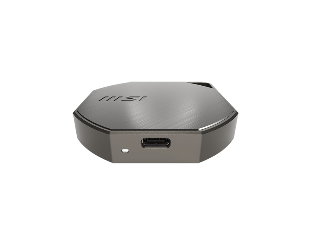MSI DATAMAG 40GBPS 1TB Externes Solid State Drive USB Typ-C USB 3.2 Gen 2x2 Silber