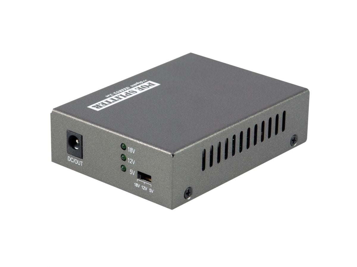 LevelOne 5~12V DC Gigabit PoE Plus Splitter
