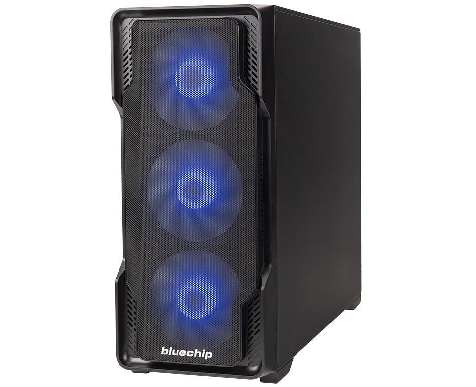 bluechip GAMINGline T7710 Intel® Core™ Ultra 7 Prozessor 270K Plus / bis zu 5.50 GHz, Windows 11 Home, Intel® Z890, 16 GB DDR5, 1 TB NVMe SSD, 2,5 Gbit/s Ethernet, GeForce RTX™ 5060 Ti 8GB Overclocked Dual Fan DLSS 4