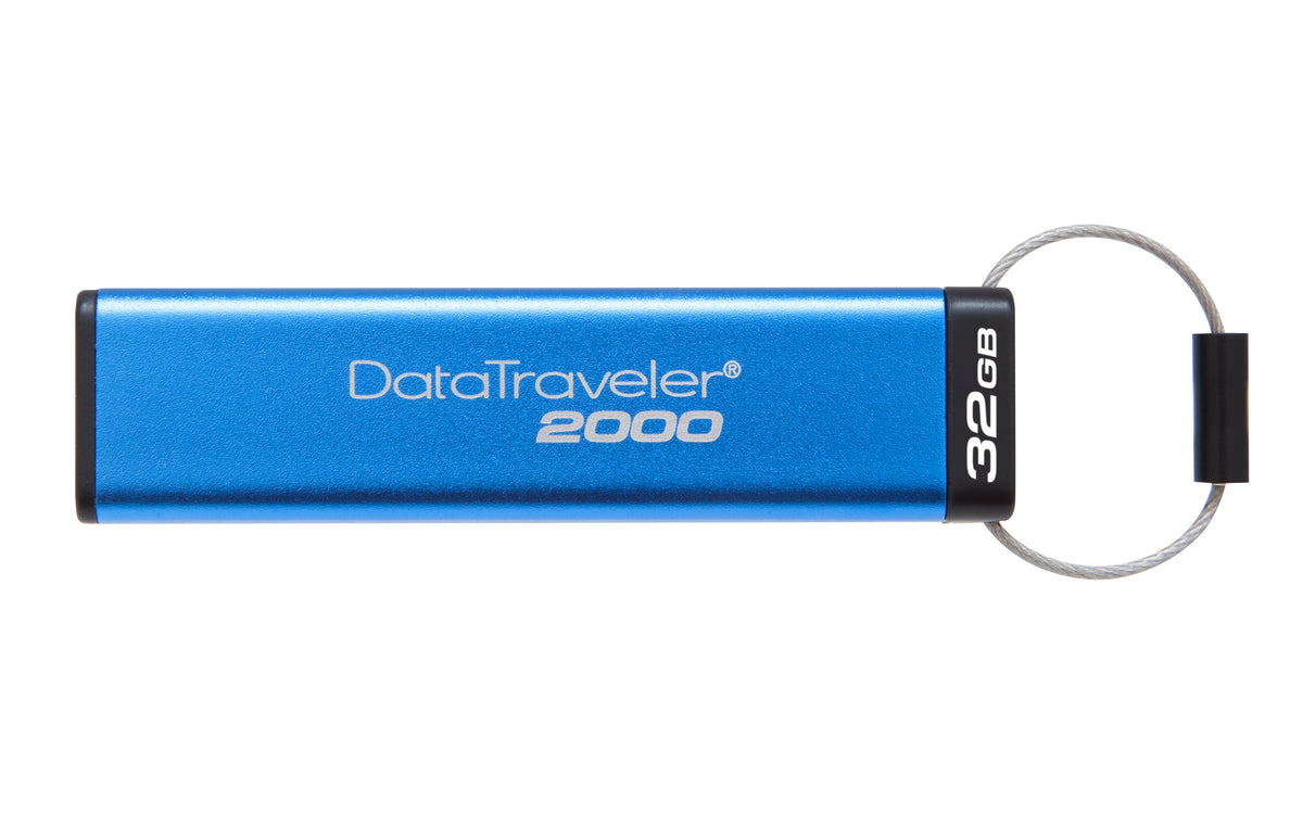 Kingston Technology DataTraveler 2000 32GB USB-Stick USB Typ-A 3.2 Gen 1 (3.1 Gen 1) Blau