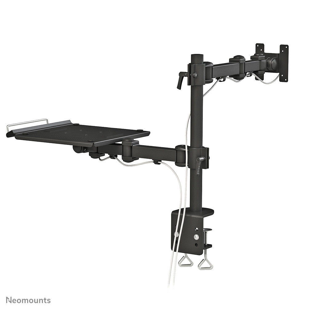 Neomounts FPMA-D960NOTEBOOK Monitorarm mit Laptop-Halterung 10-27"