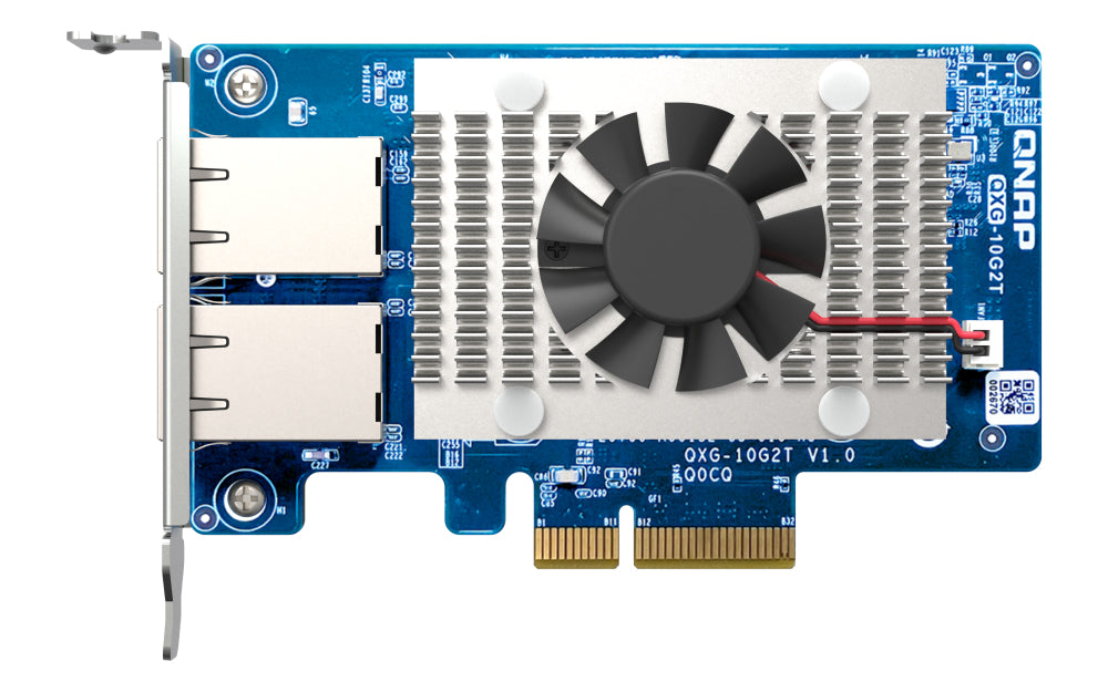 QNAP QXG-10G2T Netzwerkkarte Eingebaut Ethernet 10000 Mbit/s
