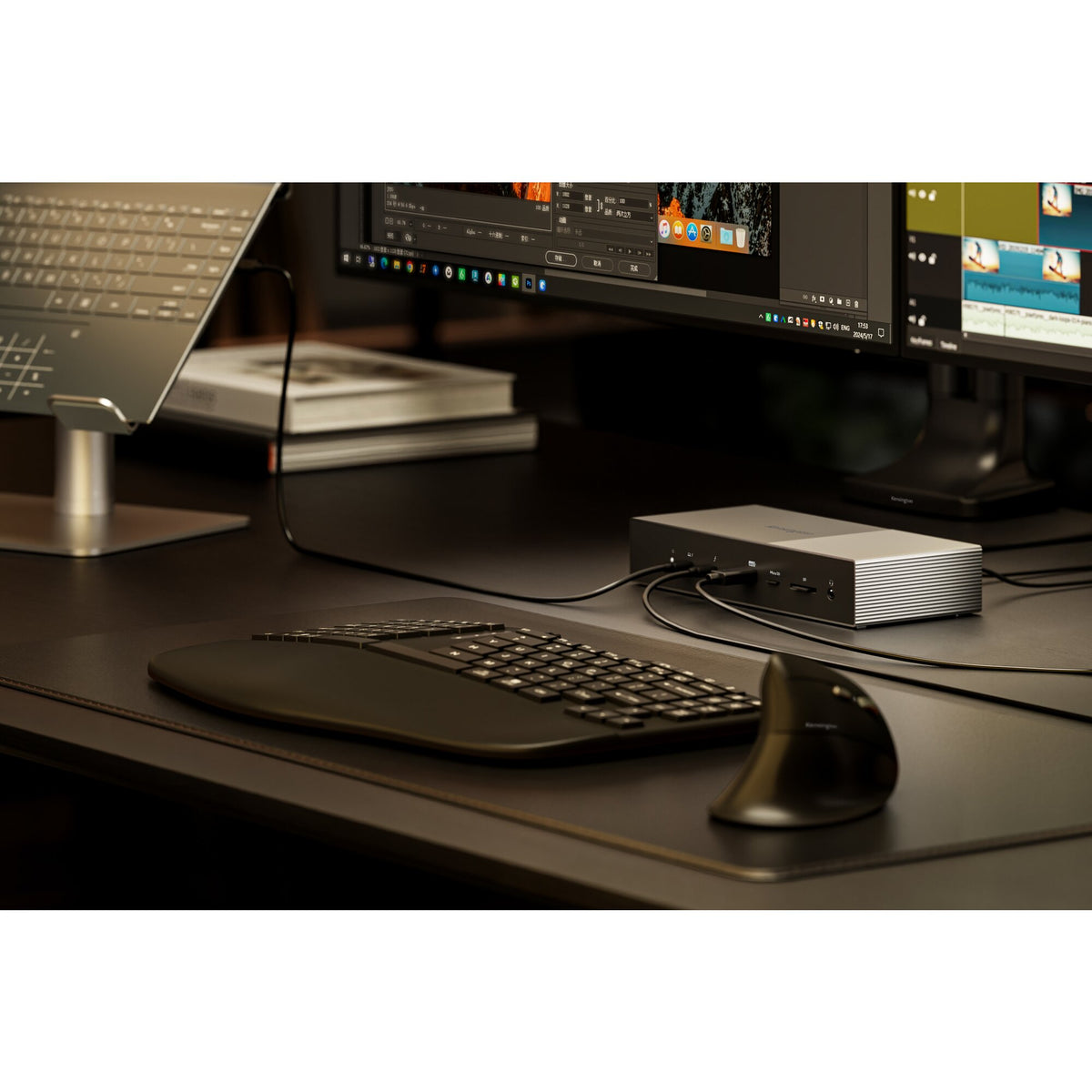 Kensington SD5000T5 EQ Thunderbolt 5 Triple 4K Dockingstation mit 140 W PD - Windows/macOS