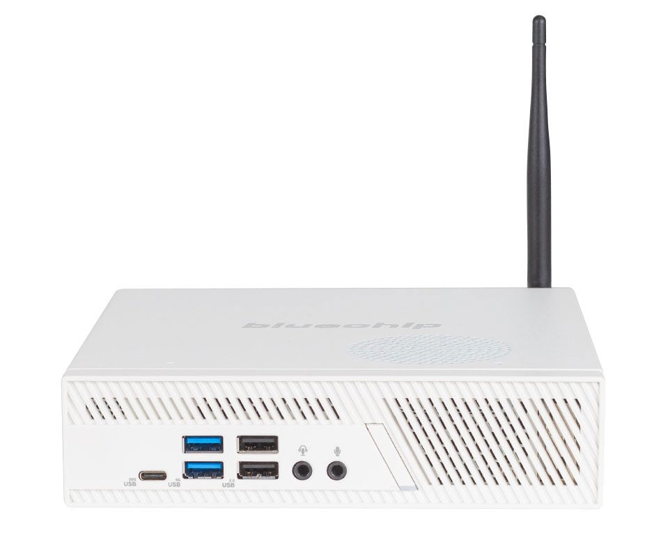 bluechip BUSINESSline S3159 *white* Intel® Core™ i5 Prozessor 14400 / bis zu 4.70 GHz, Windows 11 Pro, Intel® B760, 8 GB DDR5, 500 GB NVMe SSD, Intel® Wi-Fi 6E AX211, Bluetooth 5.3, Gigabit Ethernet, Intel® UHD Grafik