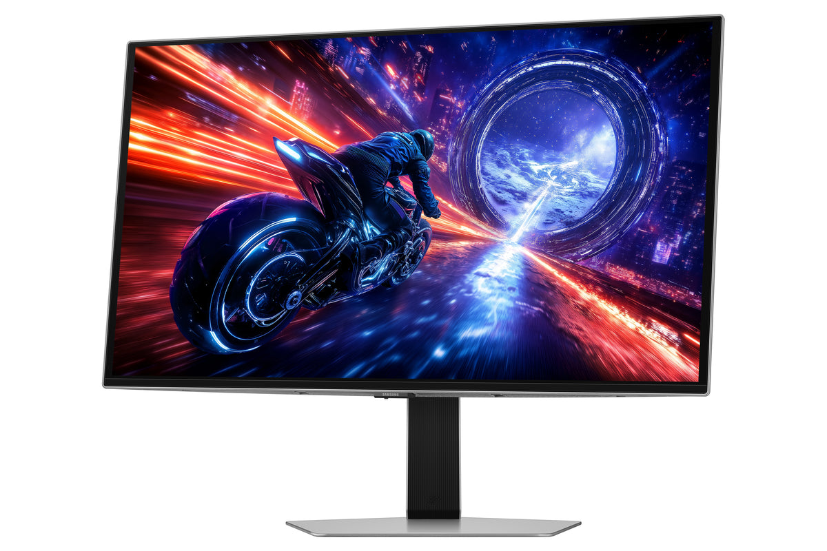 Samsung G60SF Computerbildschirm 68,6 cm (27") 2560 x 1440 Pixel Quad HD OLED Silber