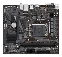 GIGABYTE H610M H V2 Mainboard - Unterstützt Intel Core Prozessoren 14th CPUs, 4+1+1 Hybrid Digital VRM, up to 5600MHz DDR5, 1xPCIe 3.0 M.2, GbE LAN, USB 3.2 Gen 1