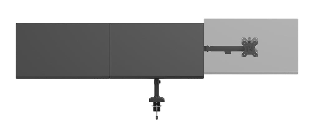 Neomounts DS60-600BL3 Monitorarm 10-27" - Quick Fix - 180°-Stopp