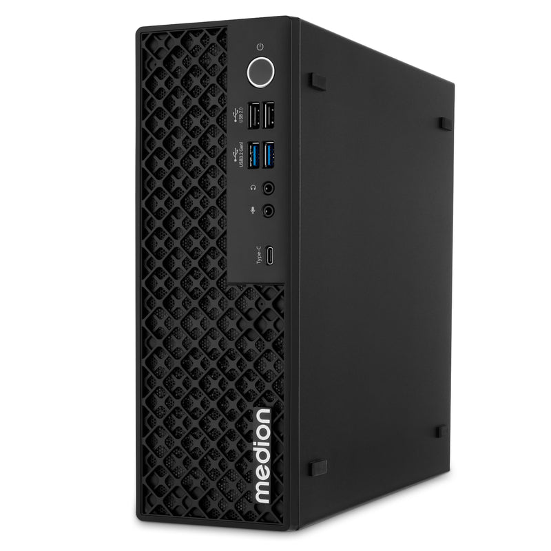 MEDION Picoworx T80 III Intel Core Ultra 7 258V 32 GB LPDDR5x-SDRAM 1 TB SSD Windows 11 Pro Mini PC Mini-PC Schwarz