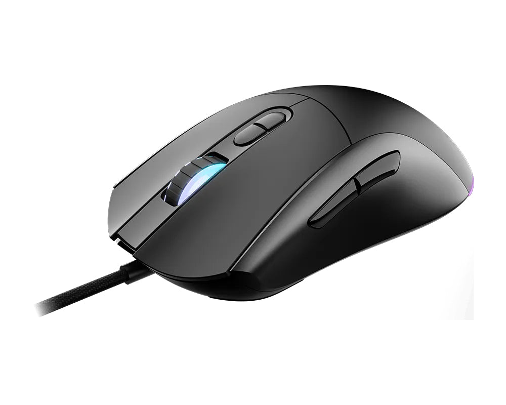 MSI FORGE GM320 Maus Gaming Beidhändig USB Typ-A Optisch 12800 DPI