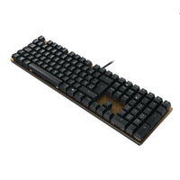 CHERRY KC 200 MX Tastatur Universal USB QWERTZ Deutsch Schwarz, Bronze