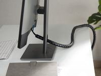 Equip Spiralkabelschlauchhülse, 1,0 m, Schwarz