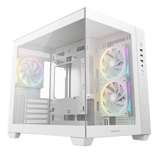 DeepCool CG330 3F WH Tower Weiß