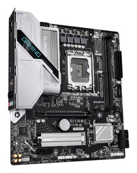 GIGABYTE H810M GAMING WIFI6 Mainboard – Intel Core Ultra (Serie 2) CPUs, 4+1+2 Phasen VRM, bis zu 6400 MHz DDR5, 1xPCIe 4.0 M.2, 2.5GbE LAN, WIFI 6, USB 3.2 Gen 1