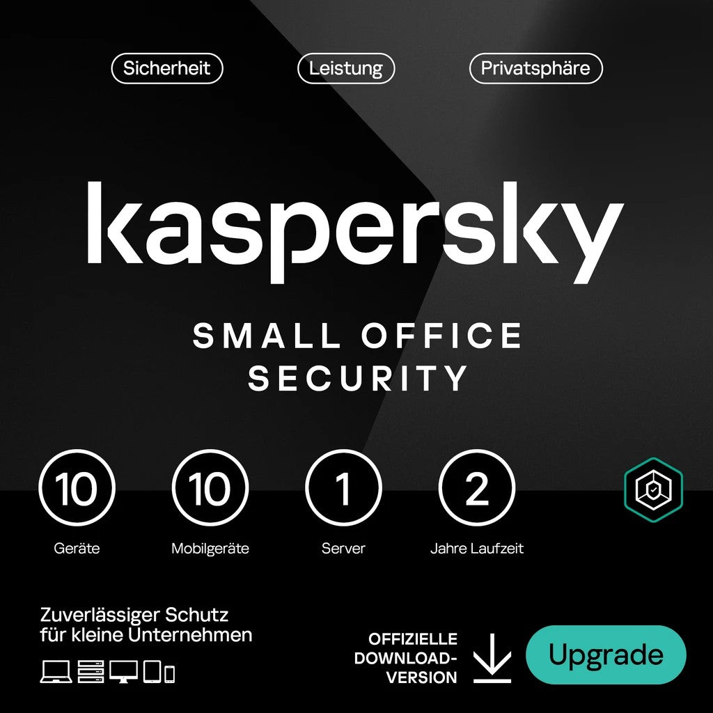 Kaspersky Small Office Security - 10 User. 2 Years - Renewal - ESD-DownloadESD