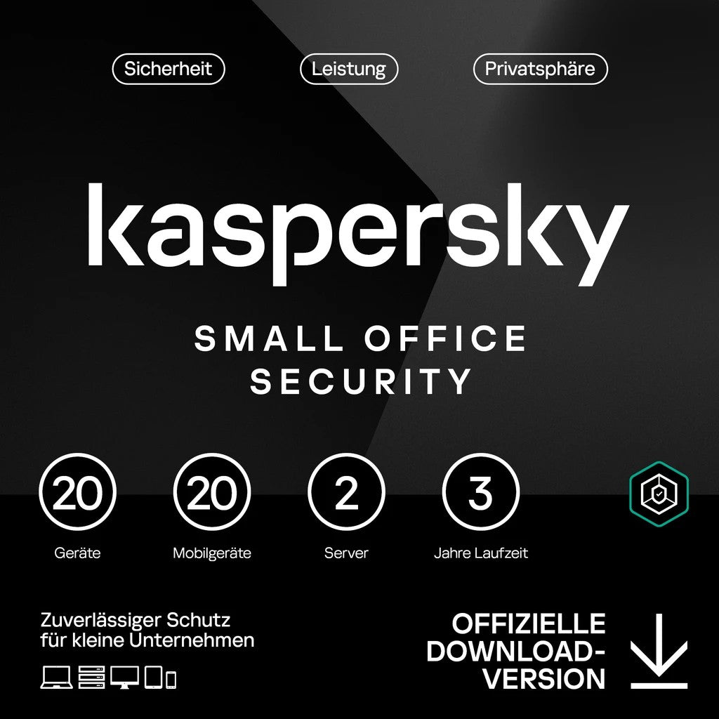 Kaspersky Small Office Security - 20 User. 3 Years - Base - ESD-DownloadESD