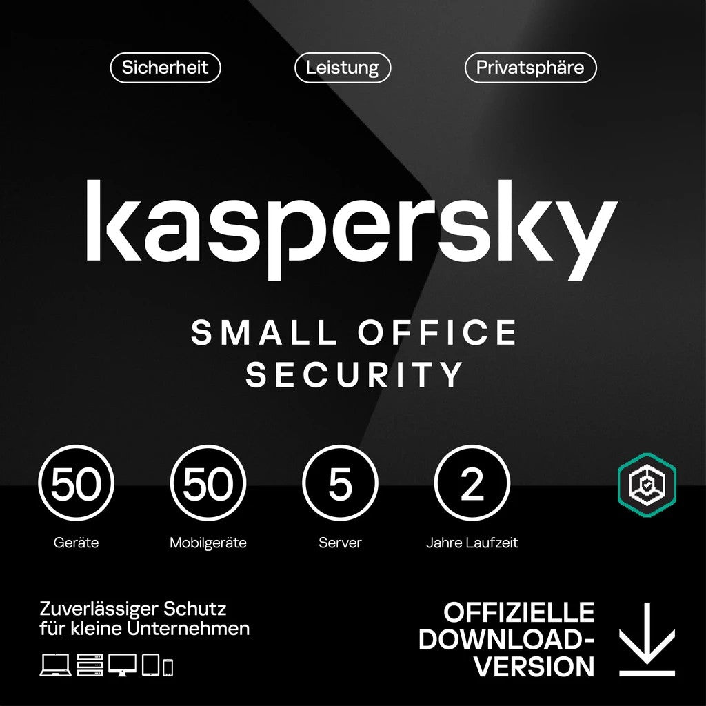 Kaspersky Small Office Security - 50 User. 2 Years - Base - ESD-DownloadESD