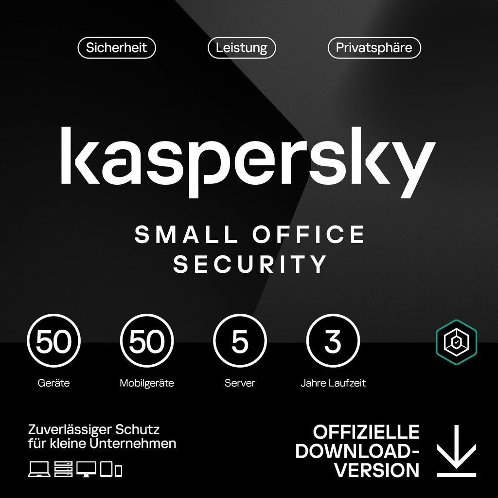 Kaspersky Small Office Security - 50 User. 3 Years - Base - ESD-DownloadESD