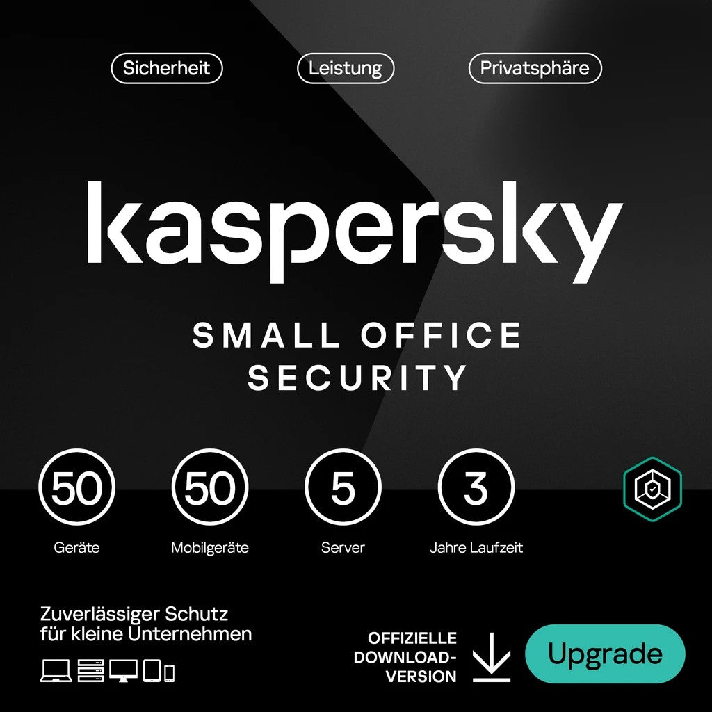 Kaspersky Small Office Security - 50 User. 3 Years - Renewal - ESD-DownloadESD