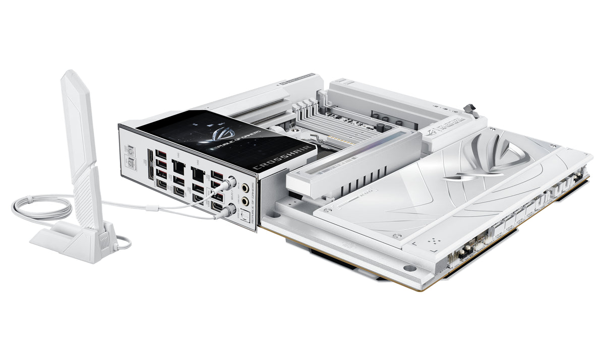 ASUS ROG CROSSHAIR X870E GLACIAL AMD X870E Sockel AM5 Erweitertes ATX
