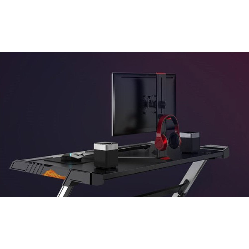Techly ICA-LCD G32 Flachbildschirm-Tischhalterung 81,3 cm (32") Tisch/Bank Schwarz, Rot