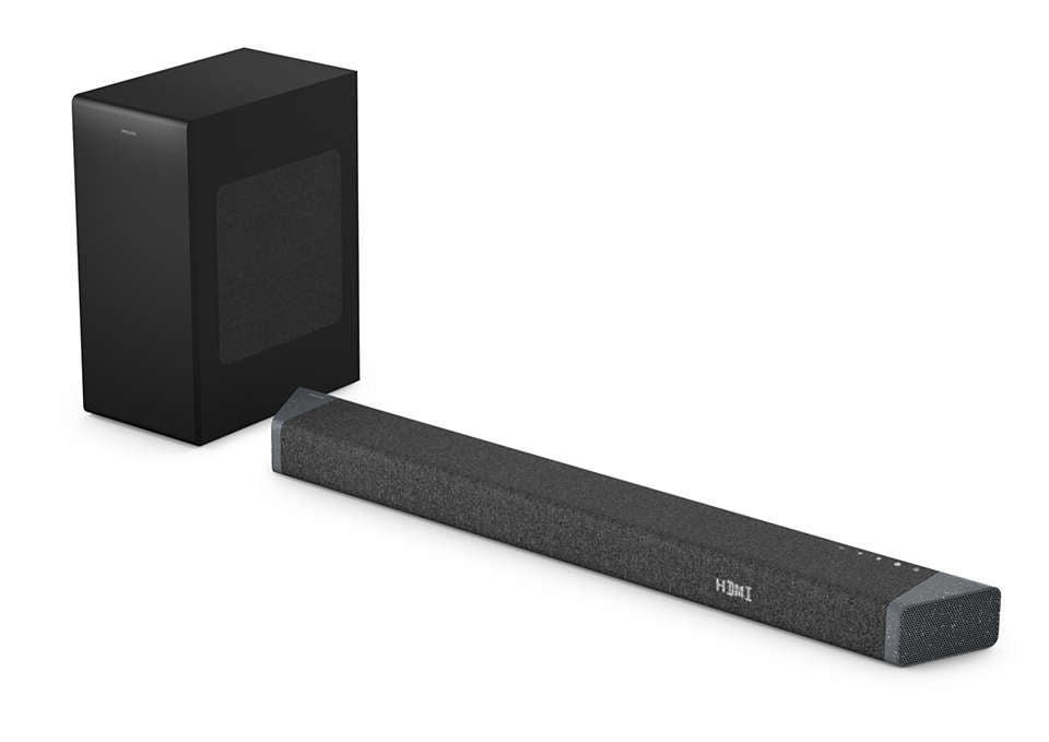 Philips TAB7908/10 Soundbar-Lautsprecher Schwarz 5.1.2 Kanäle 740 W