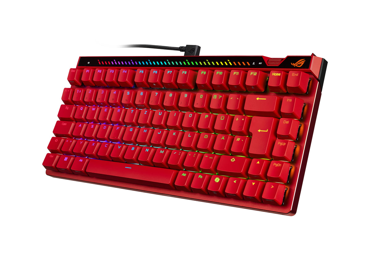 ASUS ROG Falchion Ace 75 HE Tastatur Gaming USB QWERTZ Rot