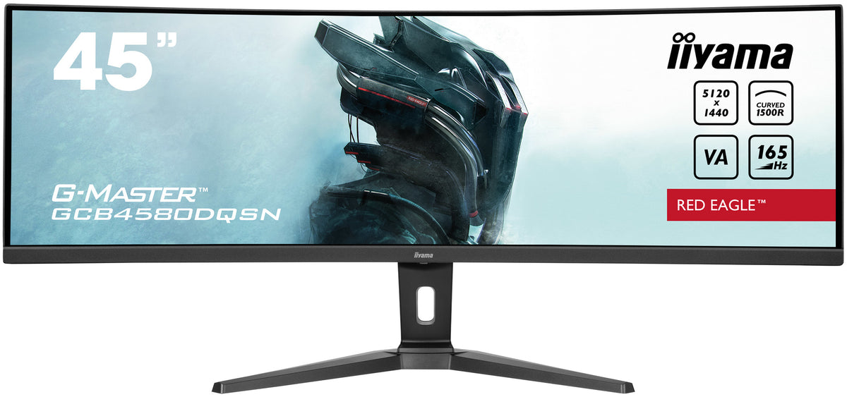 iiyama G-MASTER RED EAGLE CURVED Computerbildschirm 113 cm (44.5") 5120 x 1440 Pixel Dual QHD LED Schwarz