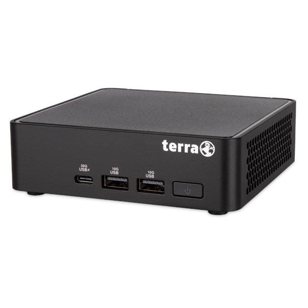 TERRA Micro 6000 SILENT GREENLINE Intel Core 5 210H 16 GB DDR5-SDRAM 500 GB SSD Windows 11 Pro Micro PC Mini-PC Schwarz