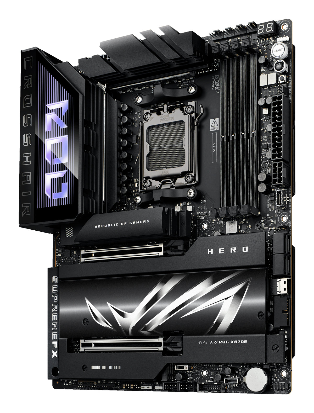 ASUS ROG CROSSHAIR X870E HERO AMD X870E Sockel AM5 ATX