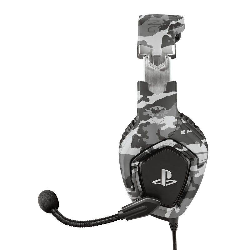 Trust GXT 488 Forze PS4 Kopfhörer Kabelgebunden Kopfband Gaming Schwarz, Grau