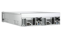 QNAP ES1686dc R2 NAS Rack (3U) Intel® Xeon® D D-2123IT 32 GB DDR4 0 TB QNAP QES Schwarz, Grau