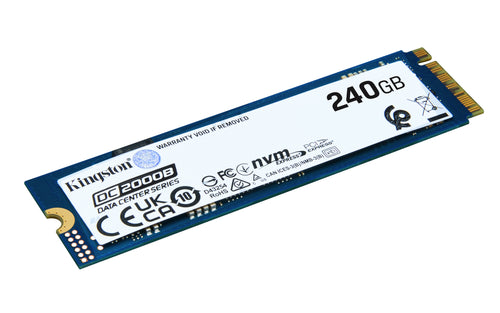 Kingston Technology 240G DC2000B PCIe 4.0 M.2 2280 Enterprise SSD (Ohne Heatsink)
