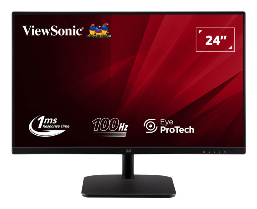 Viewsonic VA2432-H-2 Computerbildschirm 61 cm (24") 1920 x 1080 Pixel Full HD LED Schwarz
