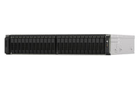 QNAP TS-h2490FU NAS Rack (2U) EPYC 7302P 64 GB DDR4 0 TB QuTS hero Schwarz, Grau