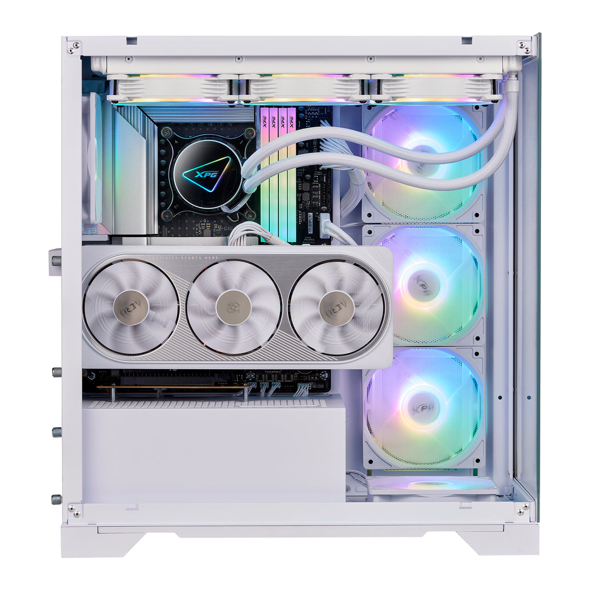 XPG INVADERXMT Midi-Tower Weiß