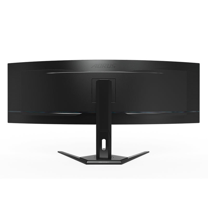 GIGABYTE Gebogener Gaming-Monitor CO49DQ OLED - 5120x1440 (DQHD), 1800R, 144Hz, 0,03ms, KVM, FreeSync Premium Pro, HDMI 2.1
