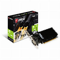 MSI GT710 2GB MSI LP passiv DDR3 – Ansicht 2
