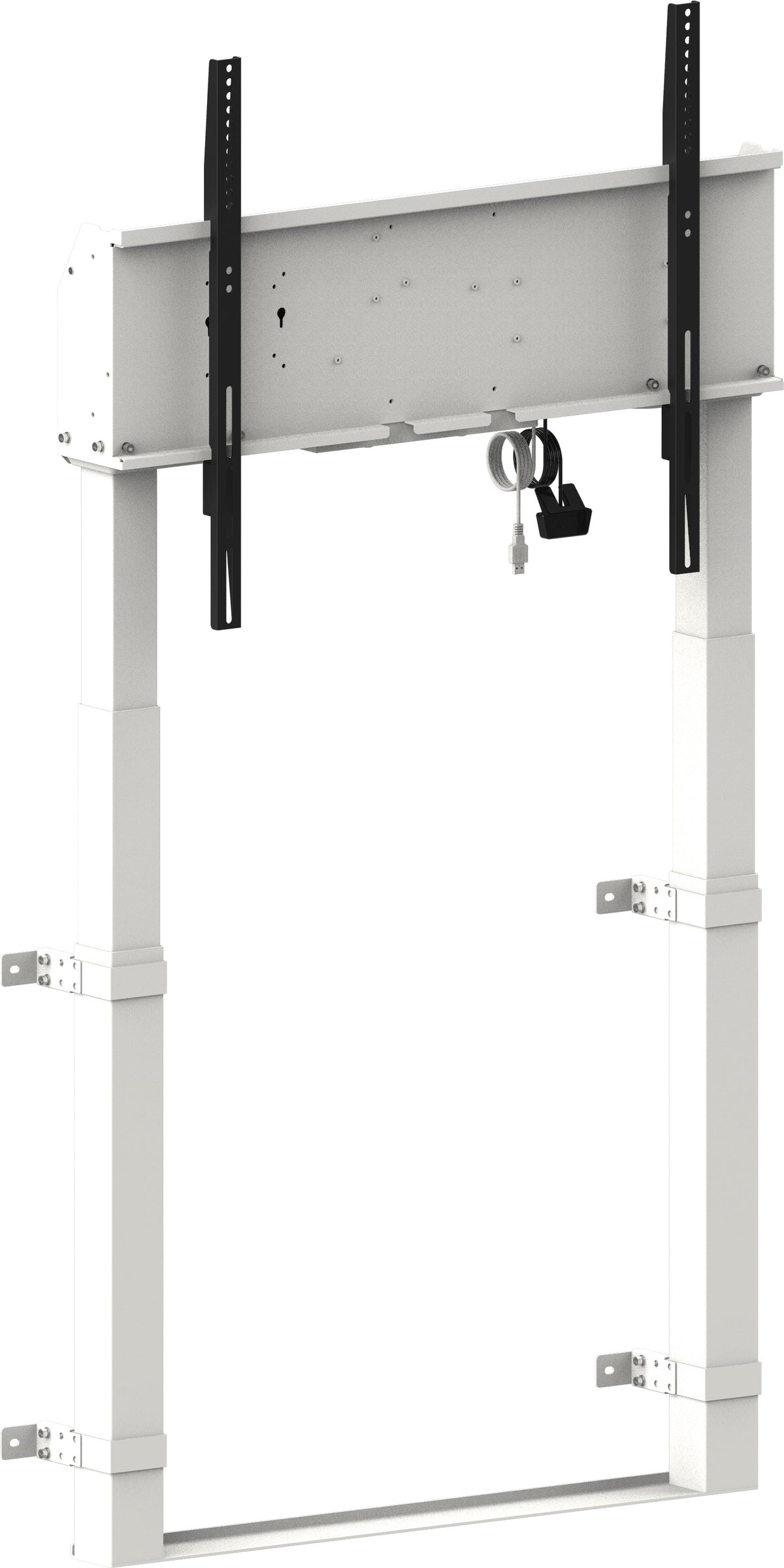 iiyama MD-WLIFT2031-W1 Flachbildschirm-Tischhalterung 2,67 m (105") Flur Weiß