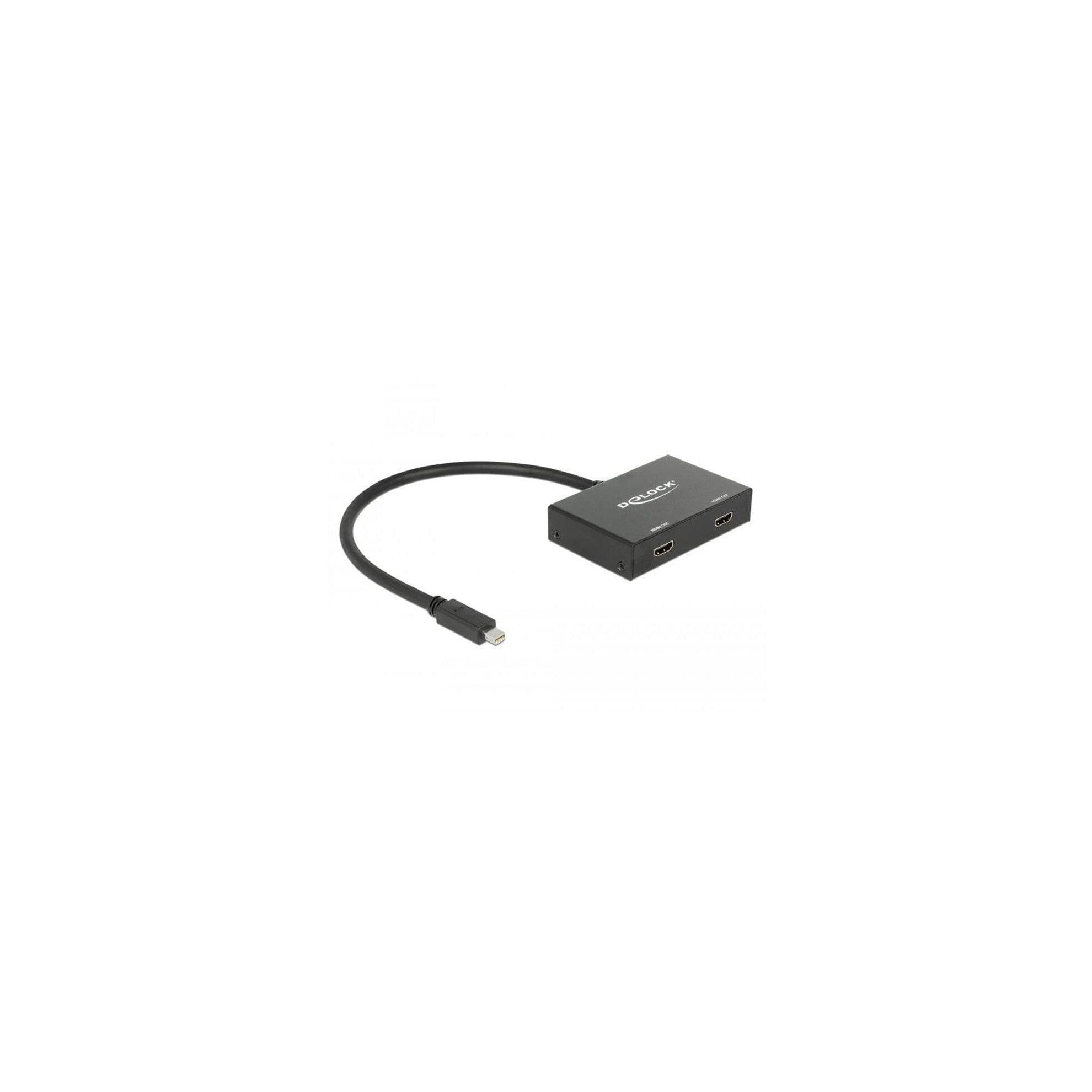 Mini-Displayport zu 2xHDMI Splitter, 4K