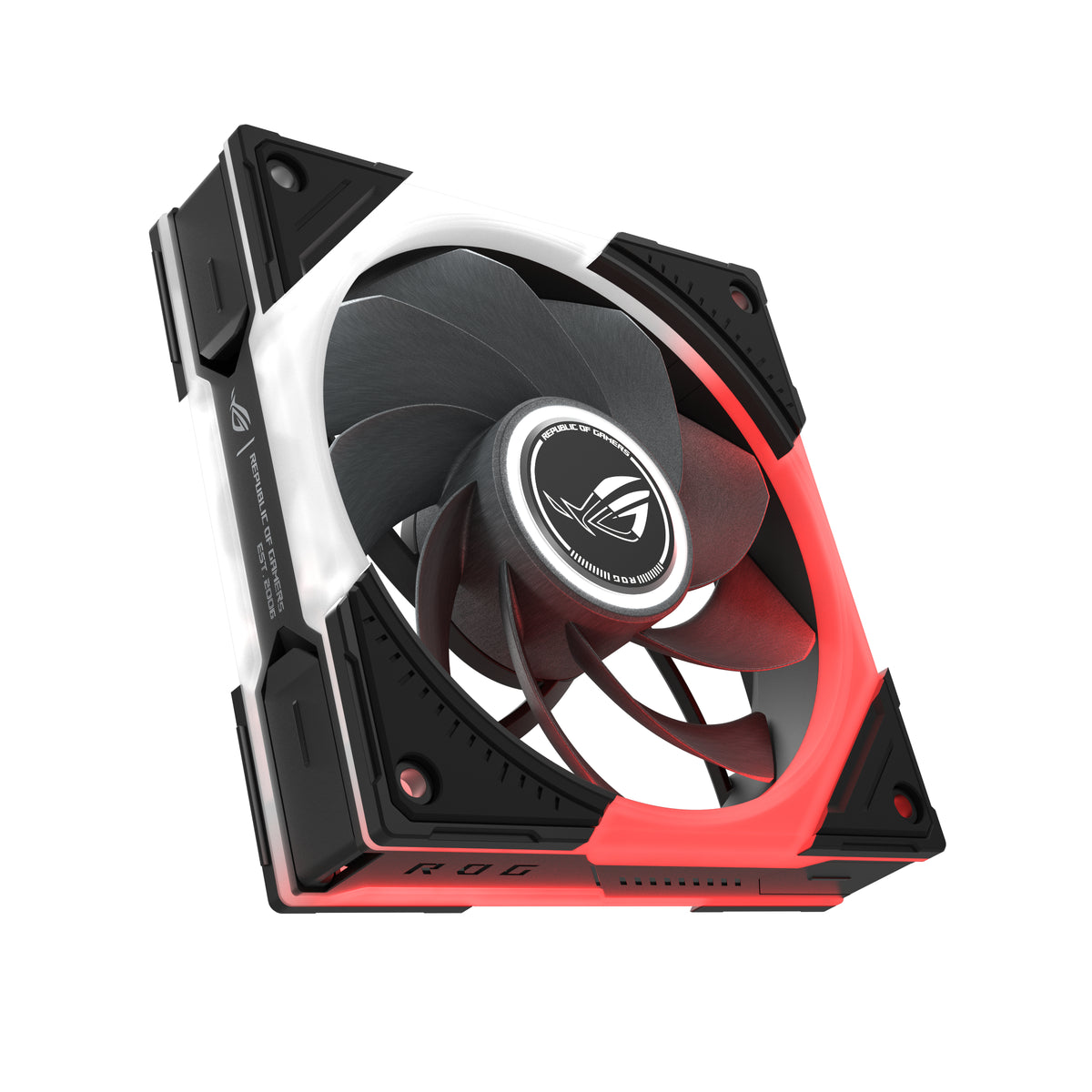 ASUS ROG Eurux GR120 ARGB Reverse Fan - Triple Pack Computergehäuse Ventilator 12 cm Schwarz, Weiß 3 Stück(e)