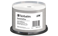 Verbatim CD-R 52x 80Min/700MB 50-Spindel bedruckbar  o.Logo