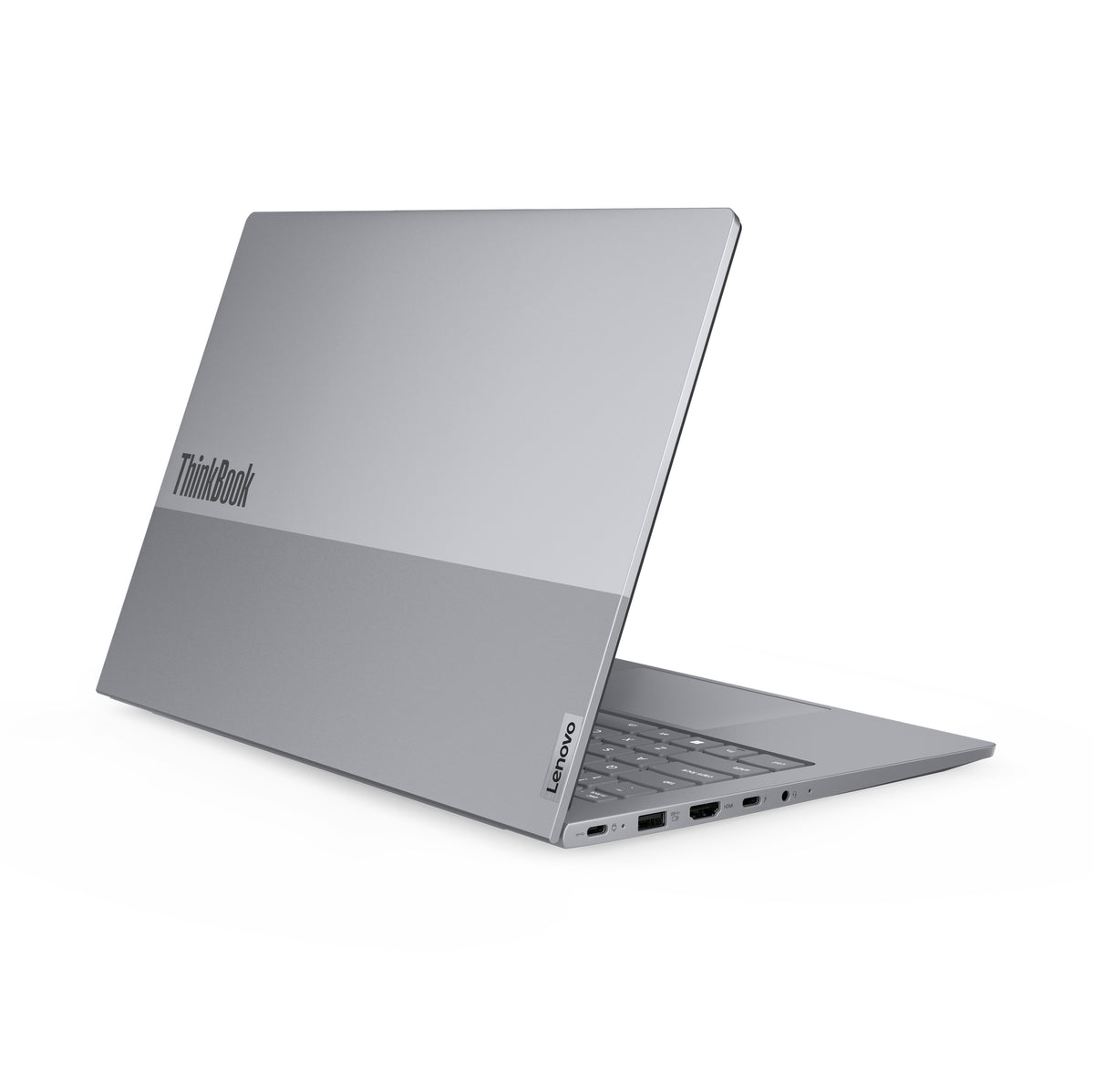 Lenovo ThinkBook 14 G8 IAL Intel Core Ultra 5 135H Laptop 35,6 cm (14") WUXGA 16 GB DDR5-SDRAM 512 GB SSD Wi-Fi 6E (802.11ax) Windows 11 Pro Deutsch Grau