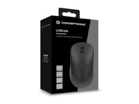 Conceptronic LORCAN04B Dual-Mode Wireless Maus mit 4 Tasten, Bluetooth 5.2, 2.4GHz