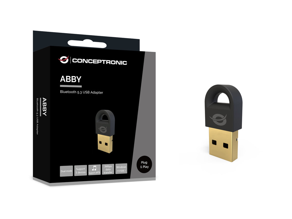 Conceptronic ABBY16B Bluetooth-V5.3-USB-Adapter