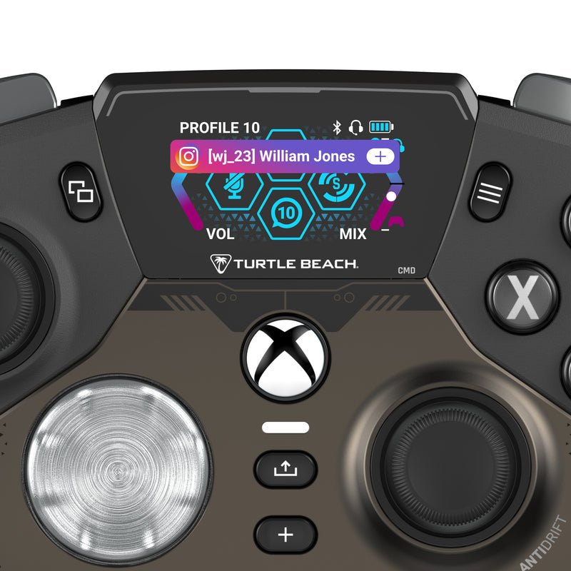 Turtle Beach Stealth Ultra Wireless Gaming-Controller mit Schnellladedock, Anpassbare Trigger-Stop und Befehlsanzeige für Xbox Series X,S, Xbox One und PC , Offiziell lizenziert für Xbox
